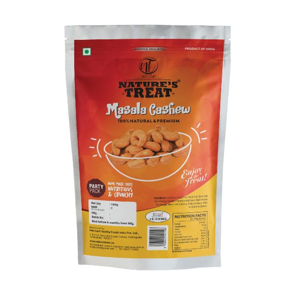 Natures Treat  Masala cashew nuts